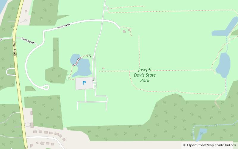 Park Stanowy Joseph Davis location map