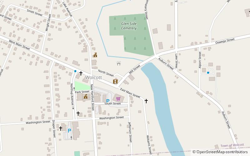 wolcott location map