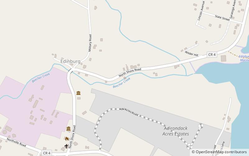 Copeland Bridge location map