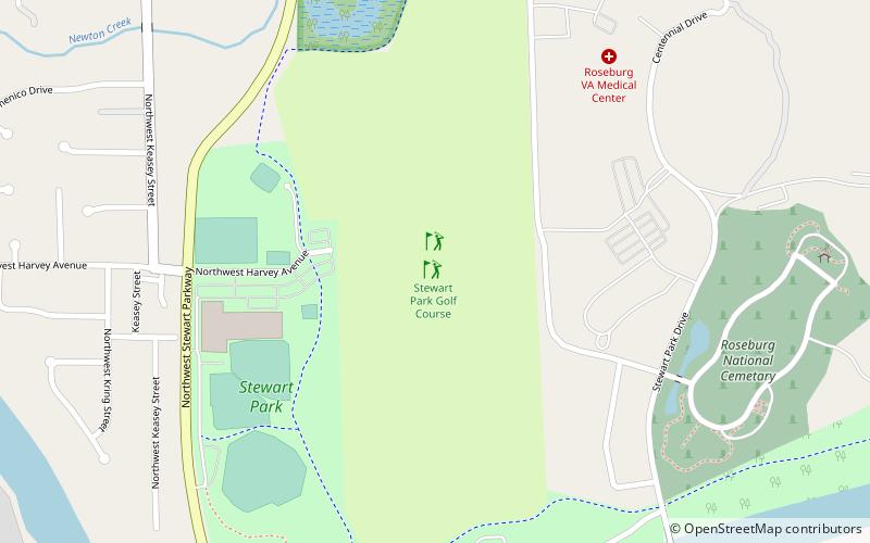 Stewart Park Golf Course location map