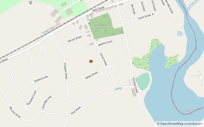 Rollinsford Grade School location map