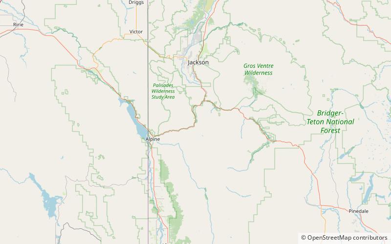 Snake River Canyon location map