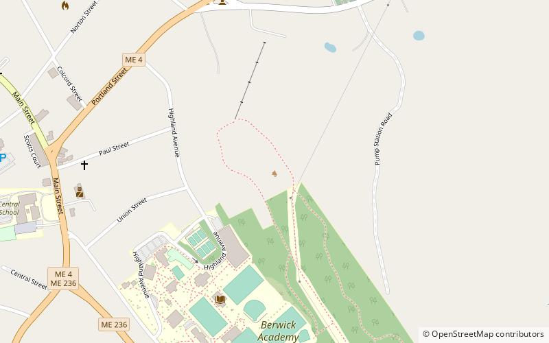 Powderhouse Hill location map