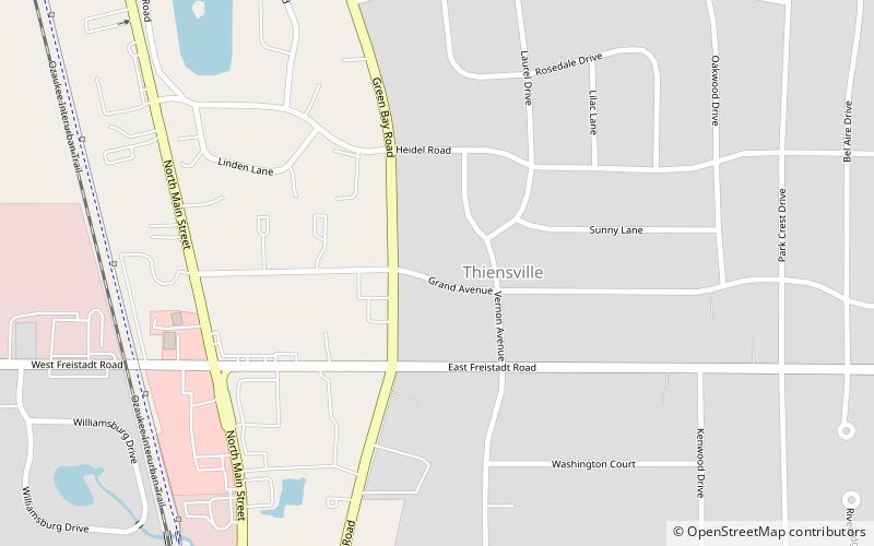 Thiensville location map