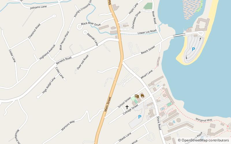 maine street ogunquit location map