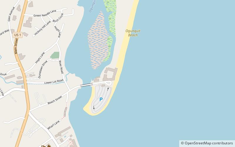 ogunquit beach location map