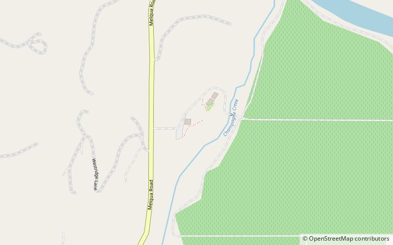 Melrose Vineyards location map