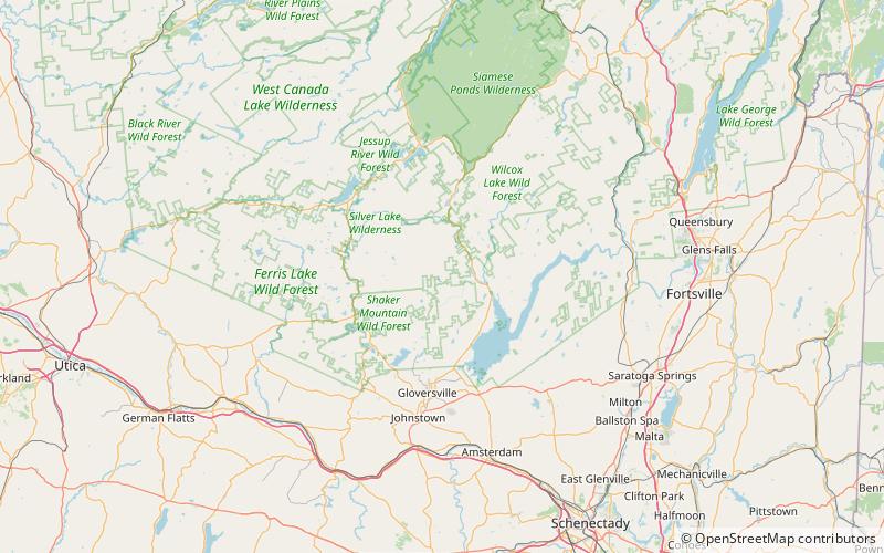 Little Cathead Mountain location map