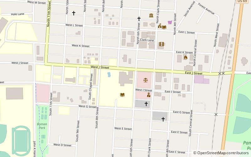 Waldorf University location map