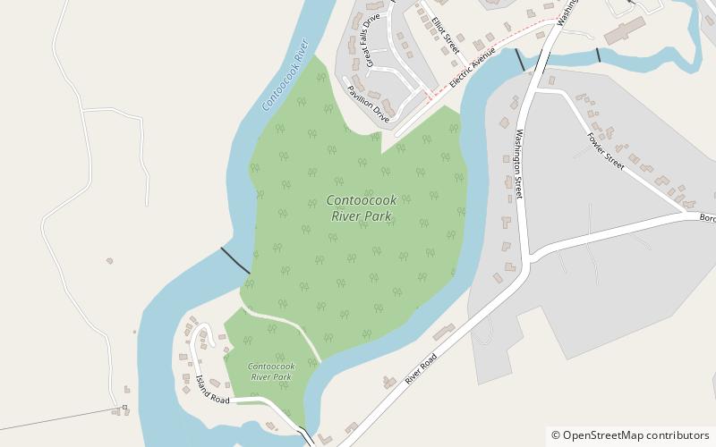 Contoocook Park location map