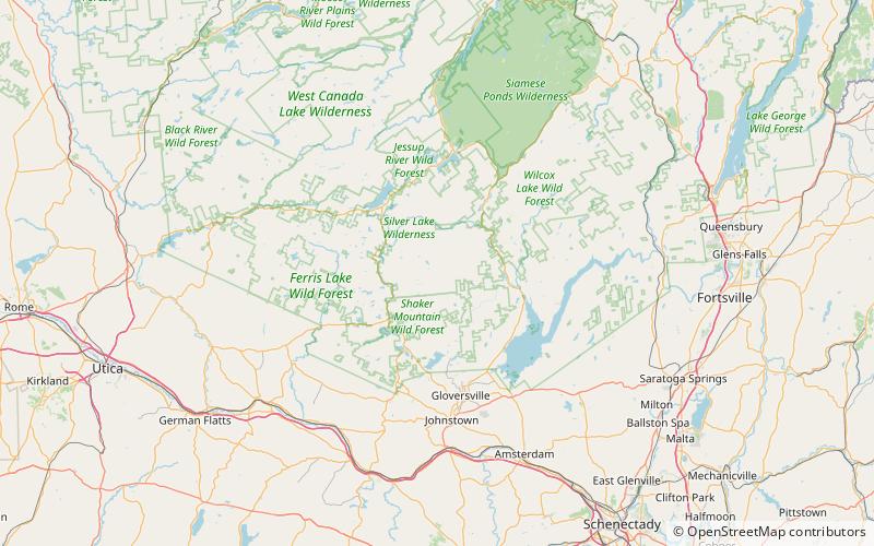 metcalf lake silver lake wilderness area location map