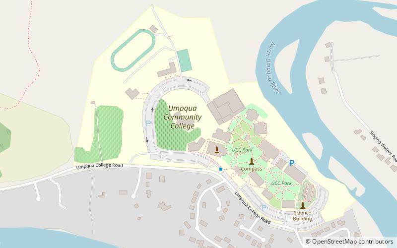 Umpqua Community College location map