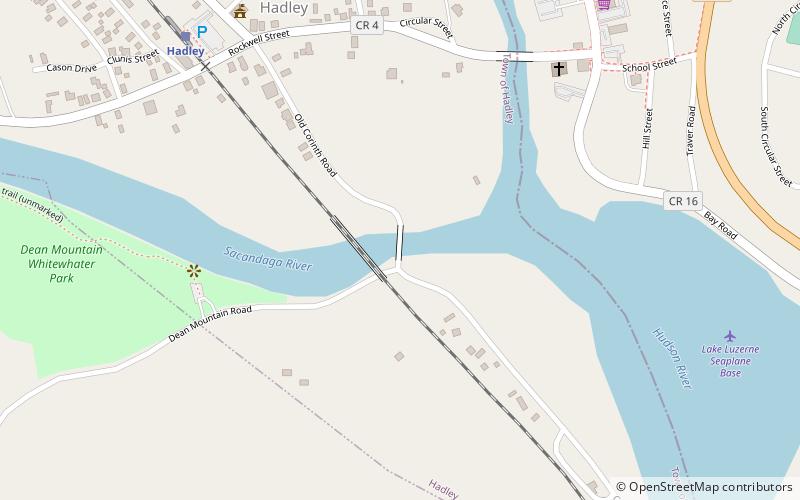Hadley Parabolic Bridge location map