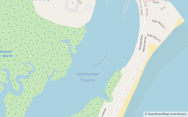Webhannet River location map