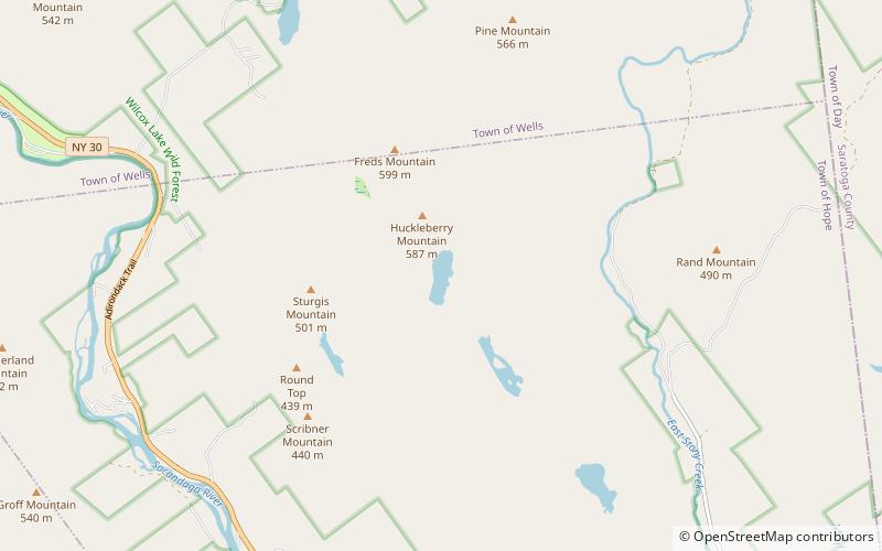 Murphy Lake location map
