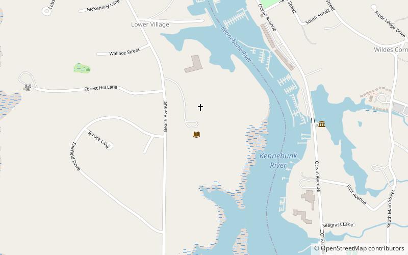 the franciscan monastery kennebunkport location map
