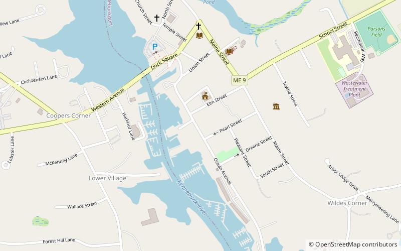 w robert paine gallery kennebunkport location map