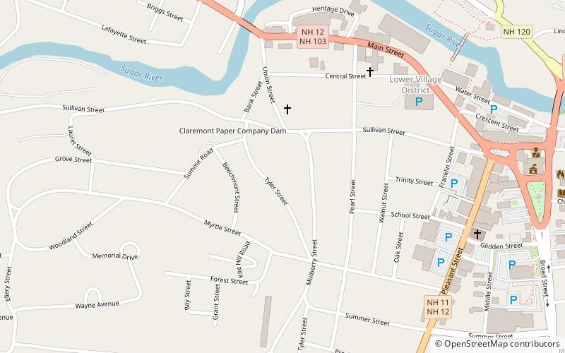 William Rossiter House location map