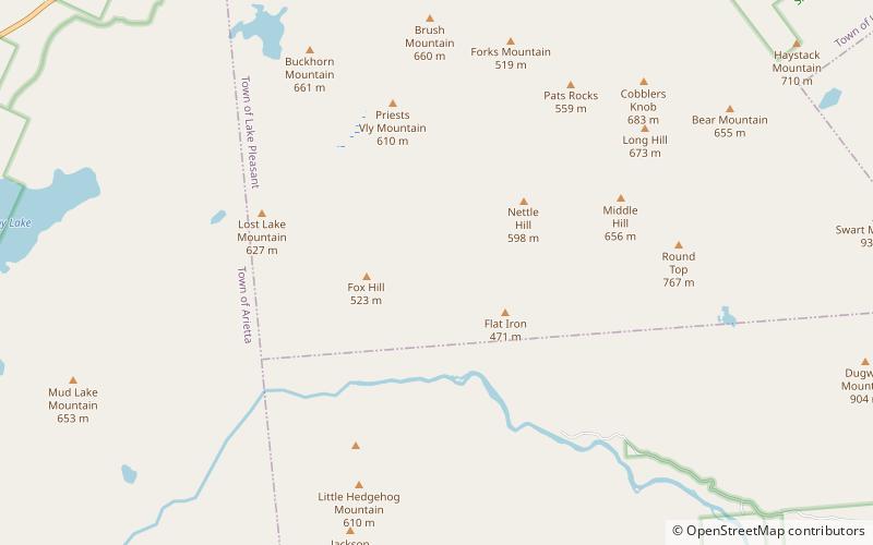 Beaver Lake location map