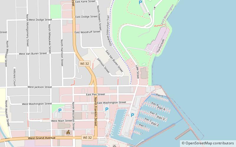 Port Washington Light location map
