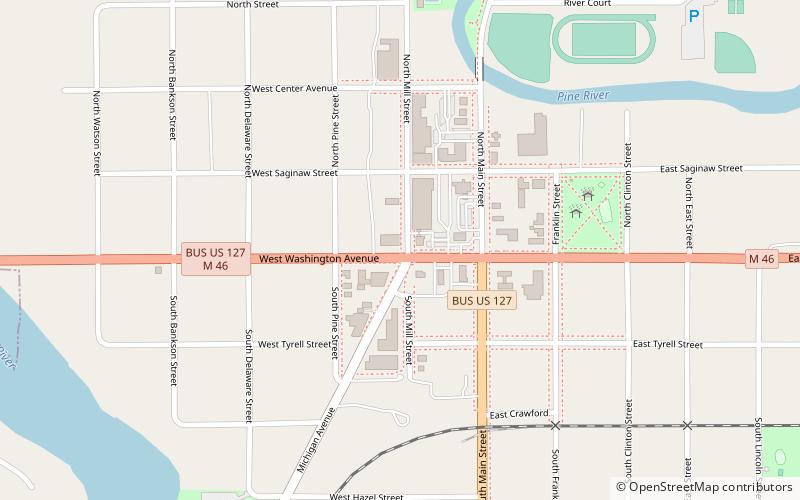 St. Louis location map