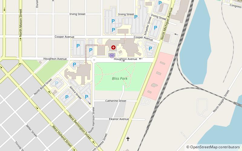 Bliss Park location map