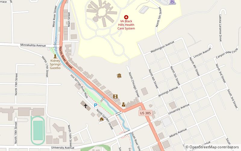 Pioneer Museum location map