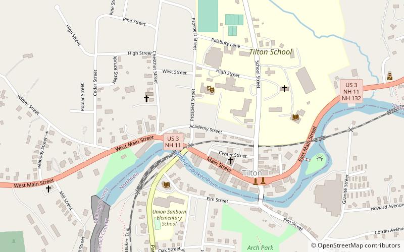 Charles E. Tilton Mansion location map