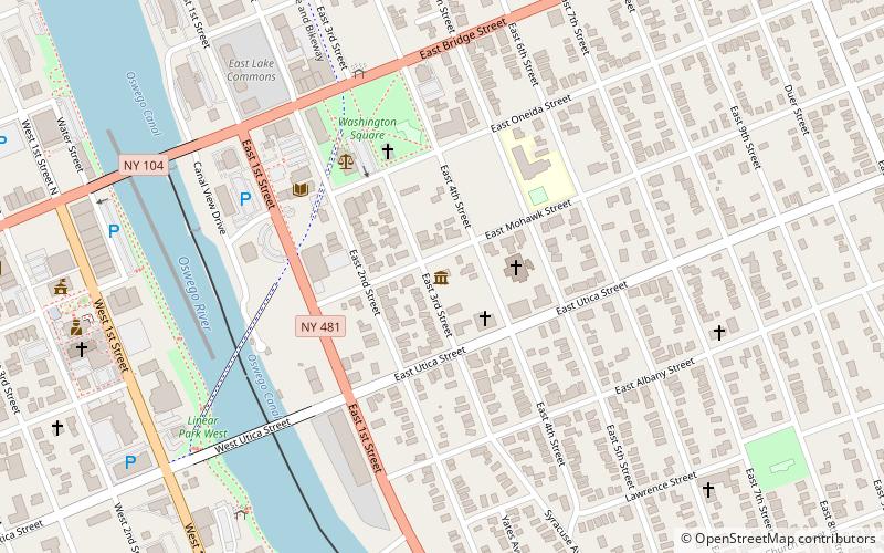 Richardson-Bates House location map