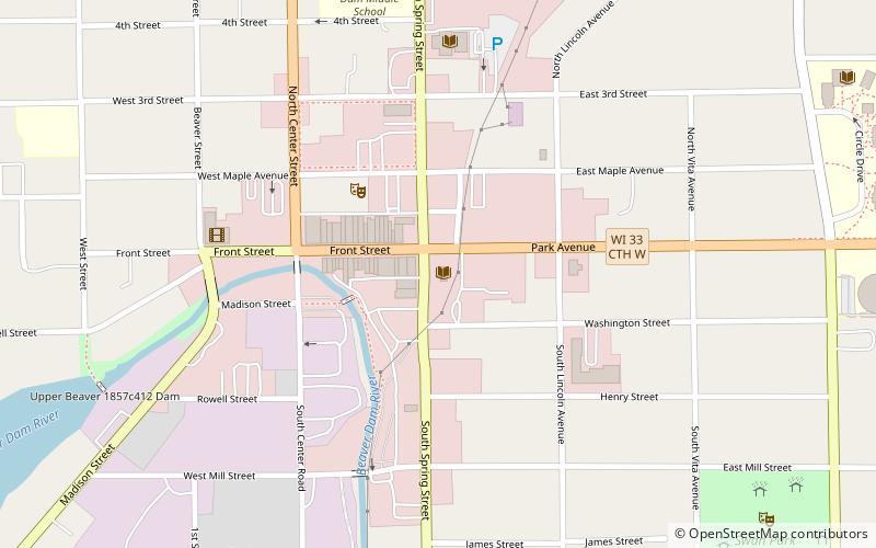 Williams Free Library location map