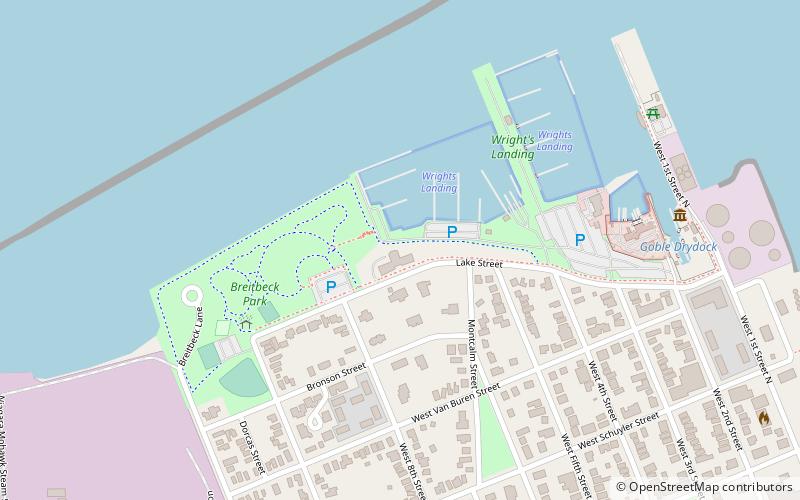 Oswego Yacht Club location map