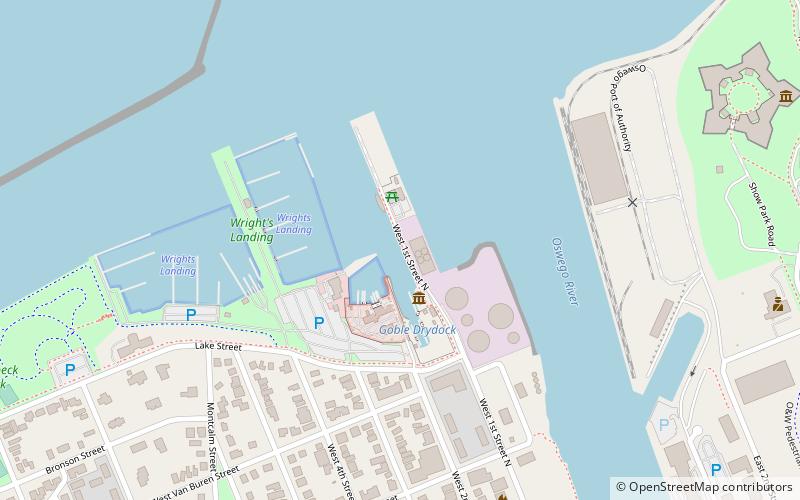 H. Lee White Marine Museum location map