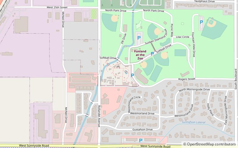 Tautphaus Park Zoo location map