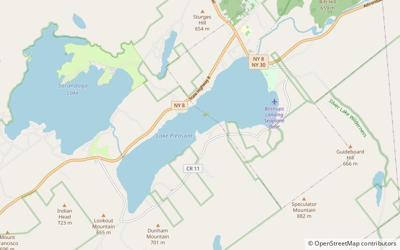 Lake Pleasant location map