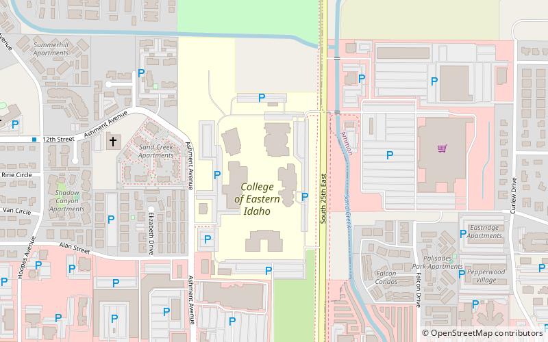 College of Eastern Idaho location map