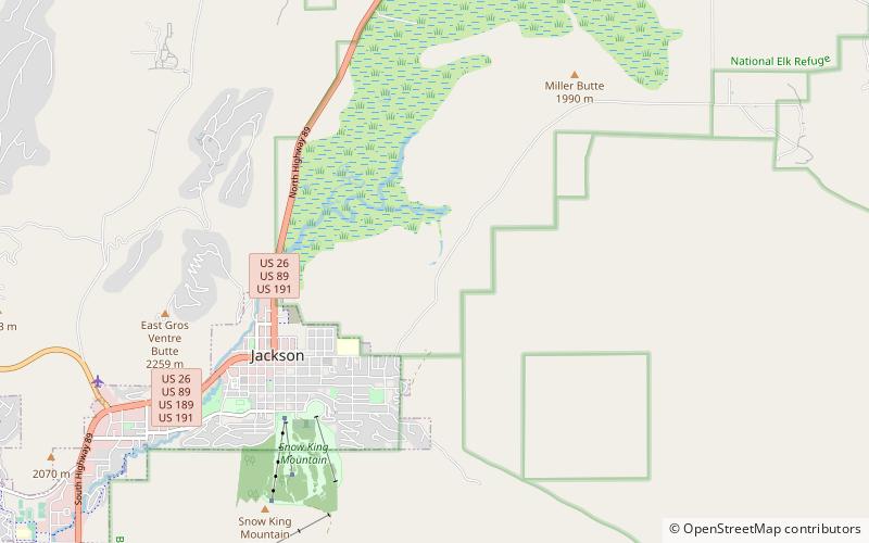 Grace and Robert Miller Ranch location map