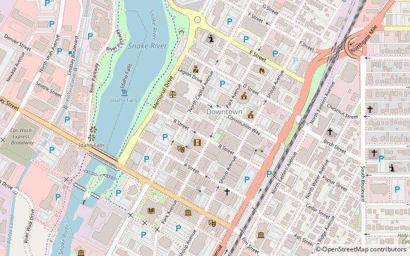 Douglas-Farr Building location map