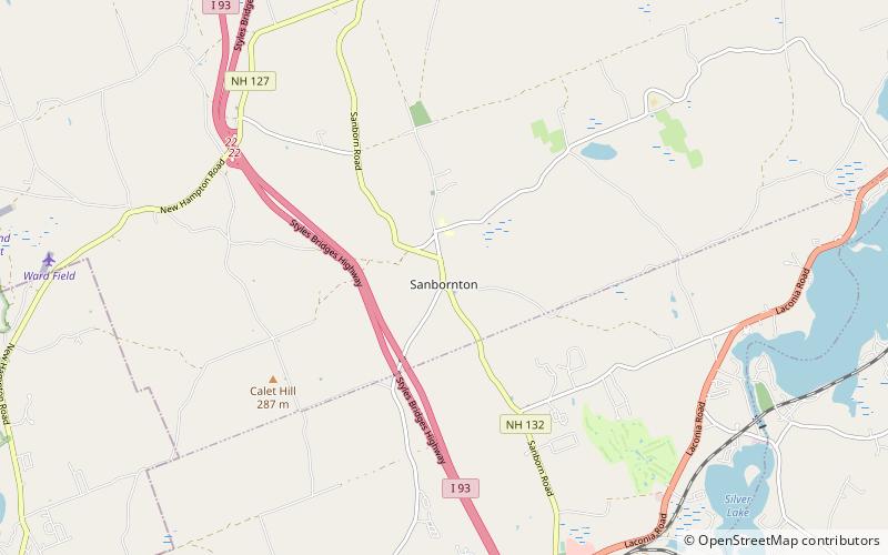 Sanbornton location map