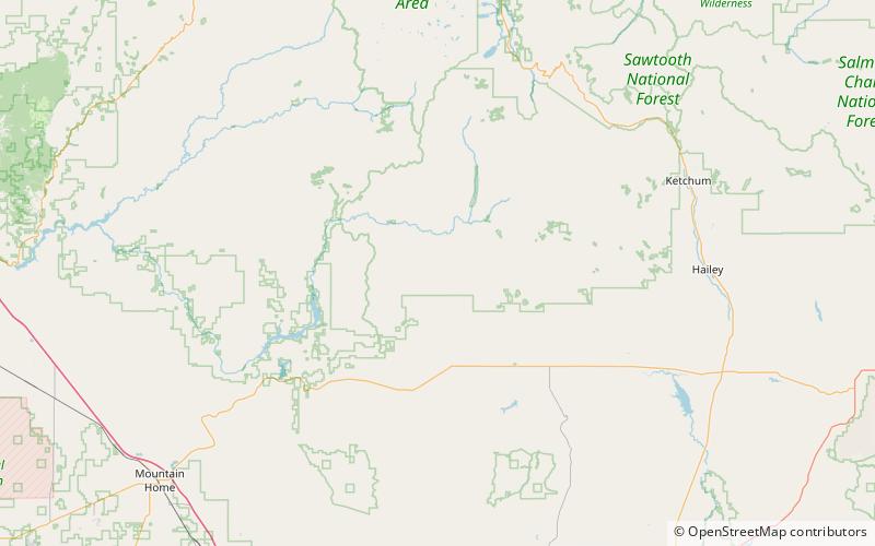 Boardman Peak location map