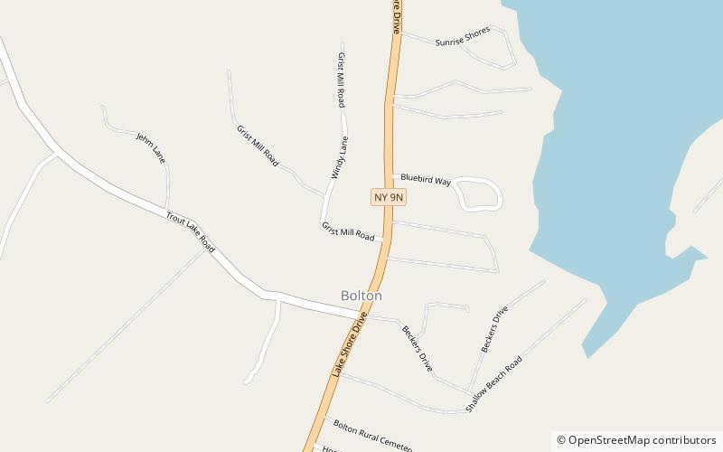 Gates Homestead location map