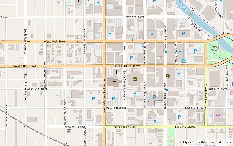 First Congregational Church location map