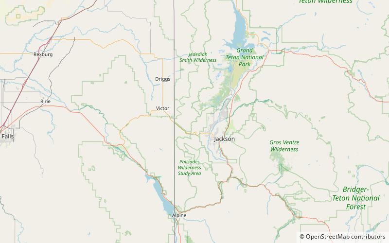 Phillips Pass location map