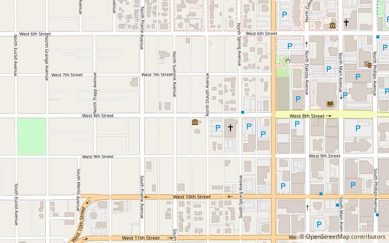 Pettigrew Home and Museum location map