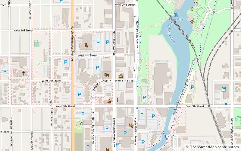 museum of visual materials sioux falls location map
