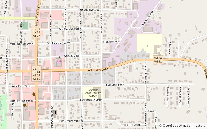 Northern Wisconsin Co-op Tobacco Pool Warehouse location map