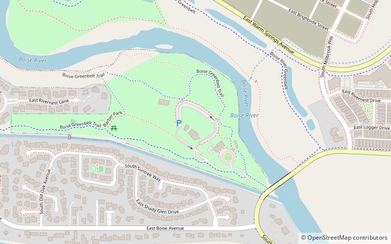 Barber Park location map