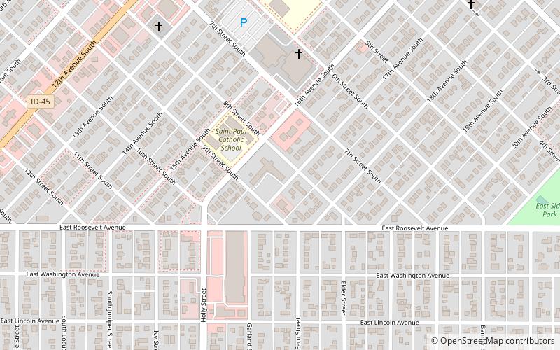 mercy hospital nampa location map