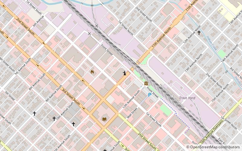 E. H. Dewey Stores location map