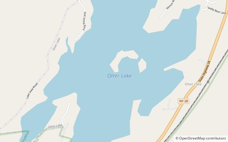 Otter Lake location map