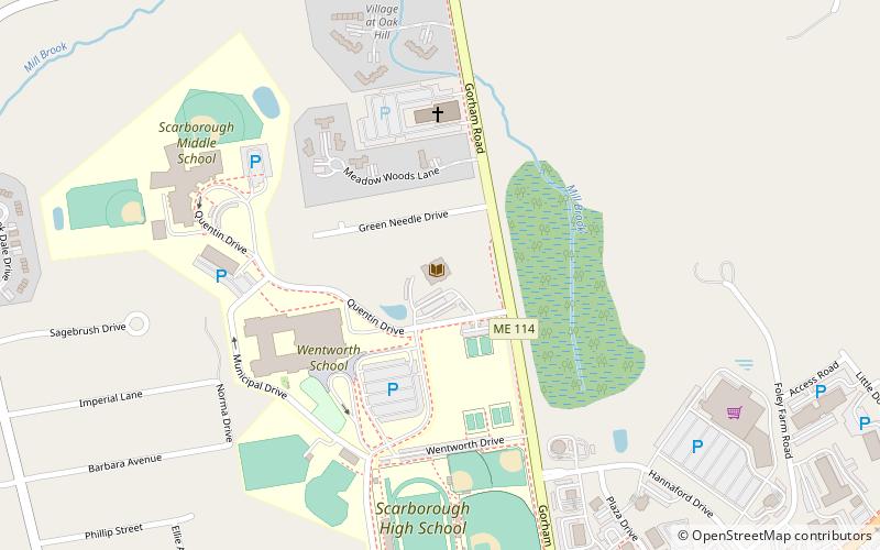 Scarborough Public Library location map